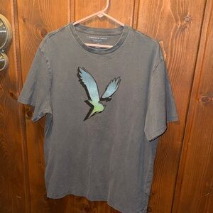 American Eagle Super Soft Gray Tee